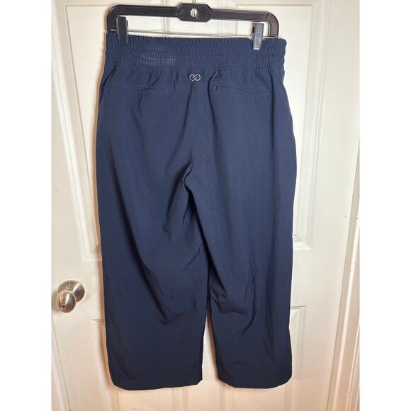 Calia by Carrie Underwood Journey Navy Pull On Crop Size S - Picture 2 of 6